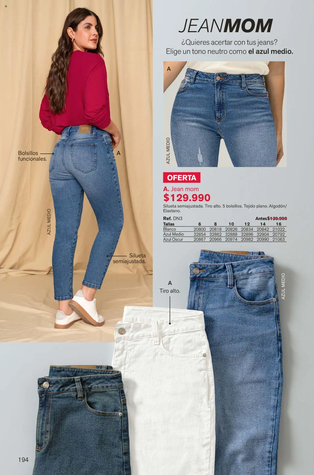 Leonisa revista - valida desde el 01.09.2025 | Página: 194 | Productos: Jean