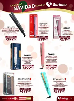 Vista previa de Soriana - Preciazazaso Híper: Camp, Chia, Oax, Q. Roo, Tab, Yuc, nuevo folleto de la tienda, válido en México a partir del 27.11.2025 | Página: 56 | Productos: Cable, Cerámico