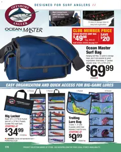 Preview of Cabela's weekly ads valid from 15.12.2025 | Page: 174 | Products: Lure, Bag, Rig, Bait