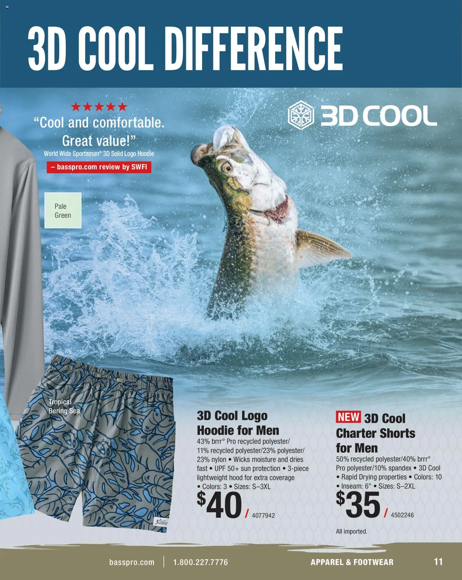 Cabela's Saltwater Specialist 26 - valid from 15.12.2025 | Page: 11 | Products: Hoodie, Shorts