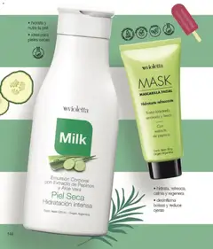 Vista previa Violetta catálogo válido desde el 01.12.2025 | Página: 144 | Productos: Mascarilla, Emulsión, Pepinos