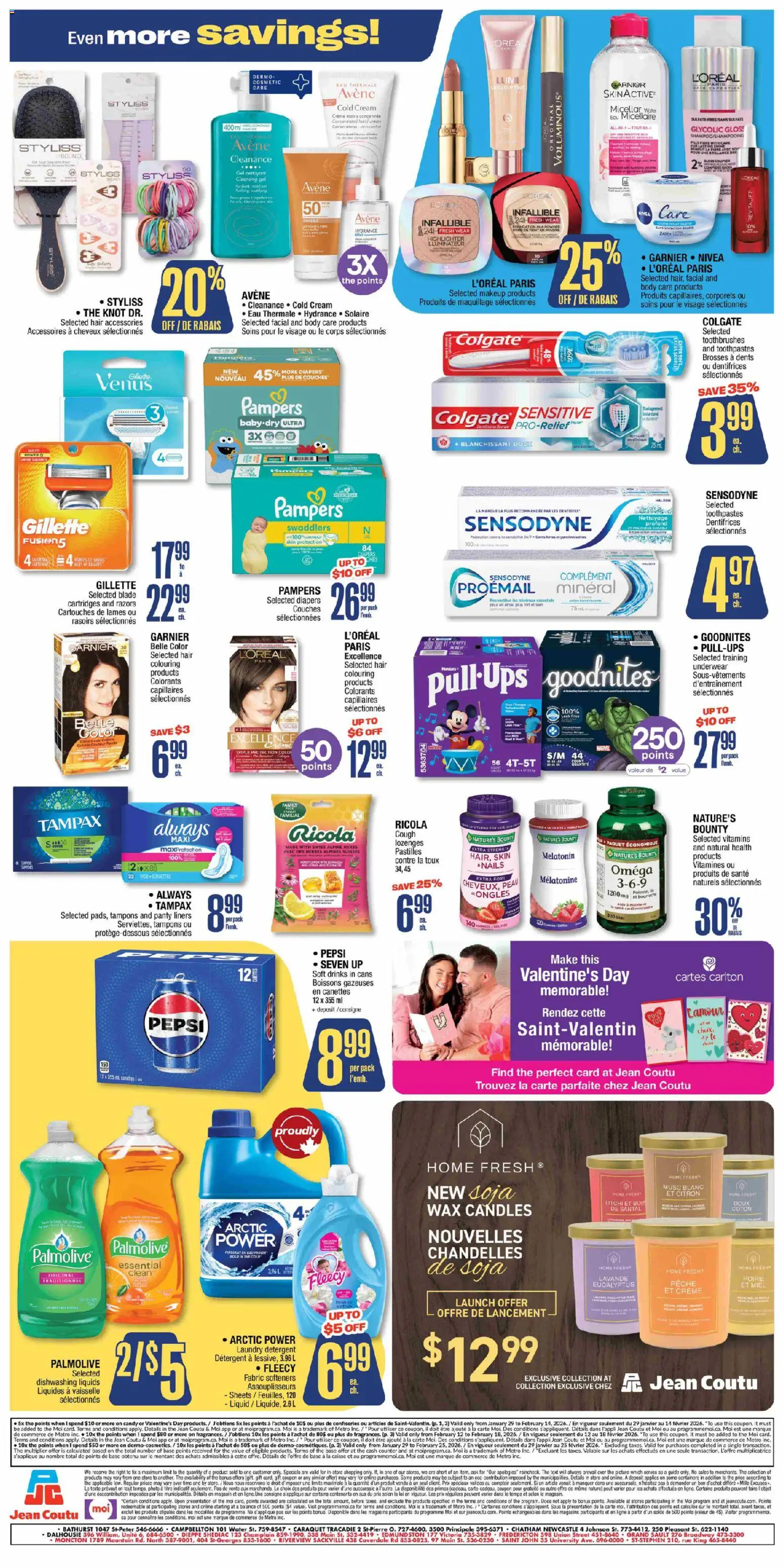 Jean Coutu flyer valid from 12.02.2026 | Page: 2 | Products: Cream, Powder, Highlighter, Hand cream