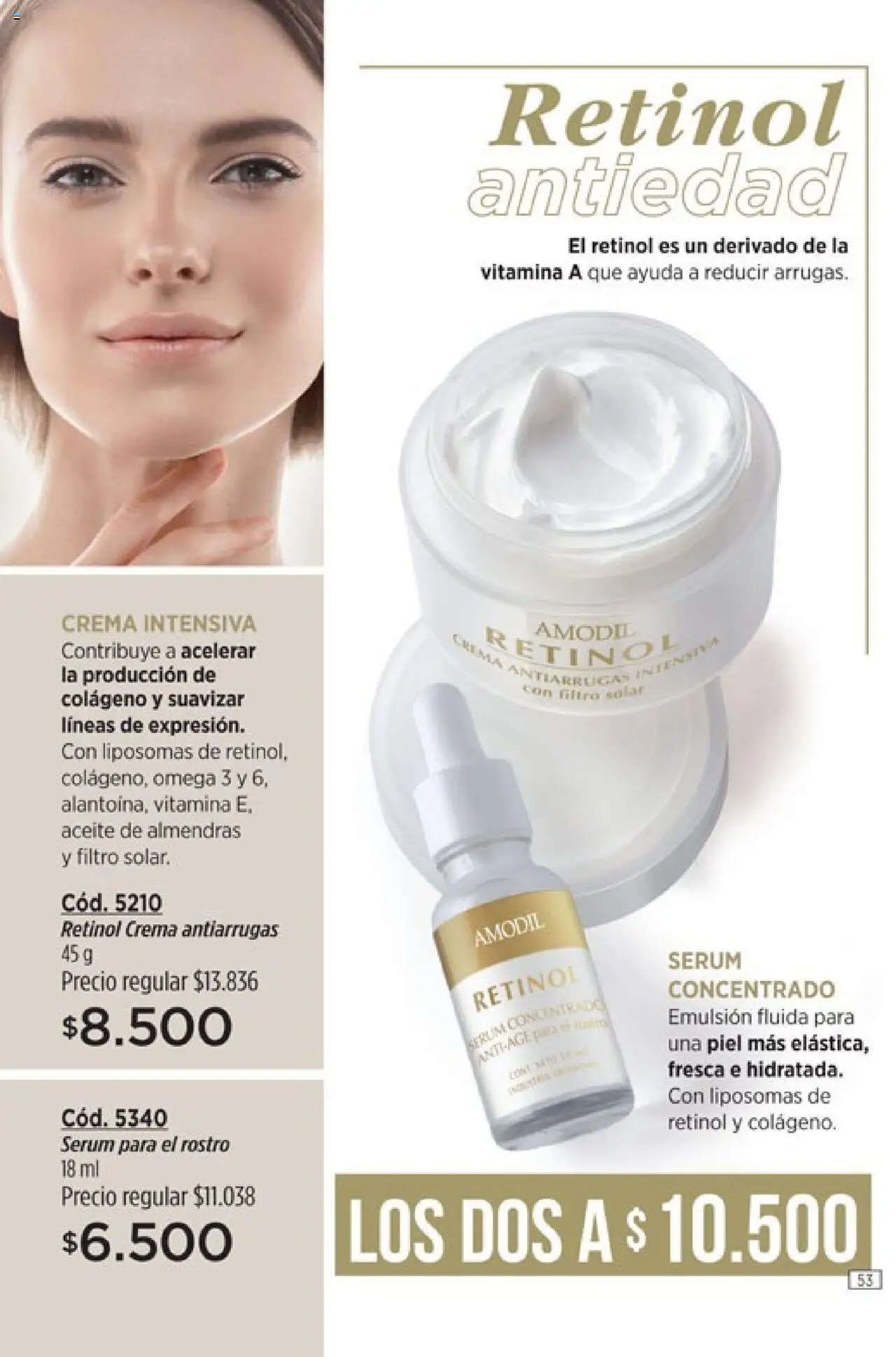 Catálogo Amodil Campaña 12 │ válido desde el 26.06.2025 | Página: 53 | Productos: Almendras, Serum, Emulsión, Crema