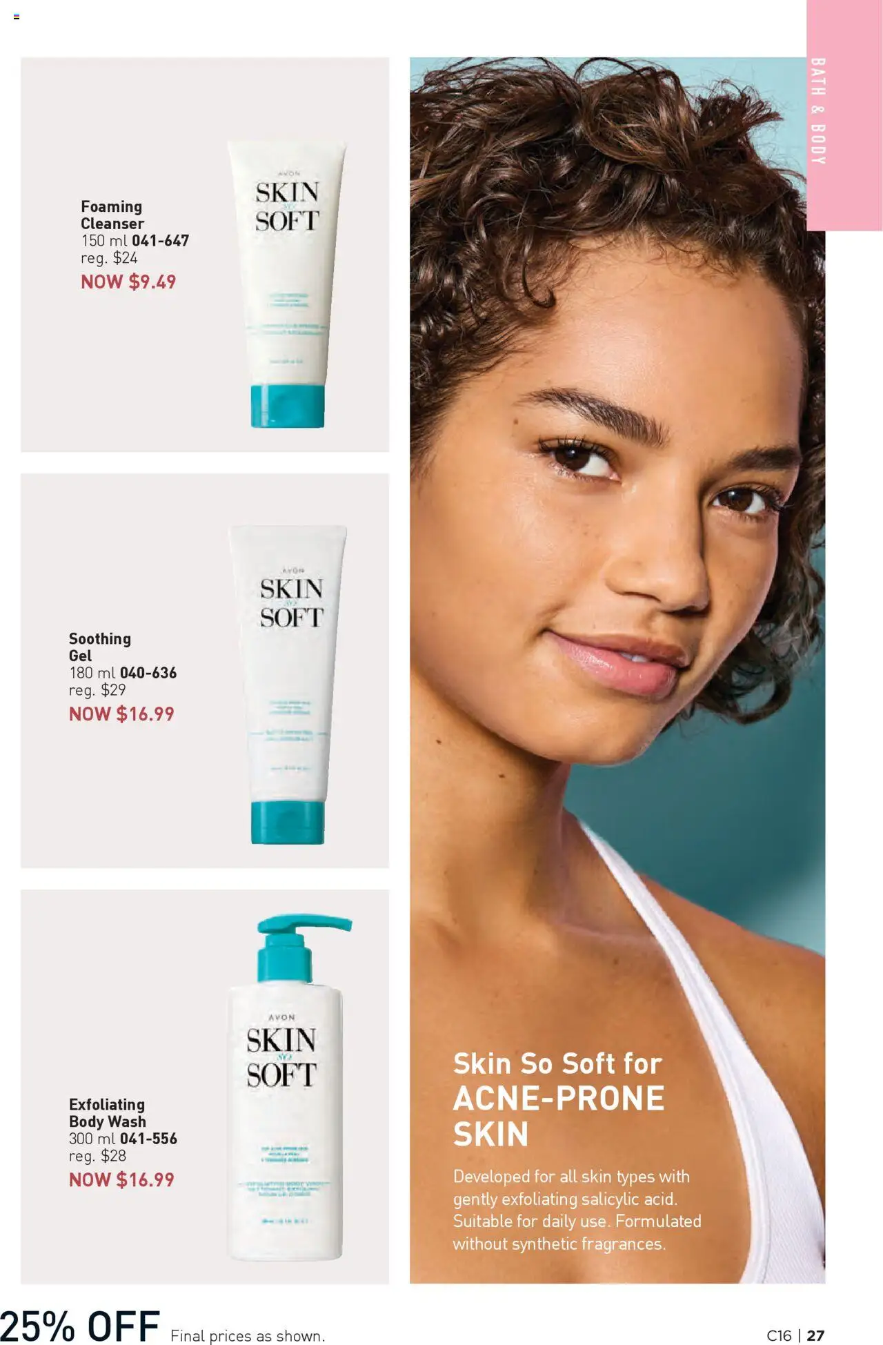 Avon flyer valid from 31.07.2025 | Page: 27 | Products: Body wash, Bath