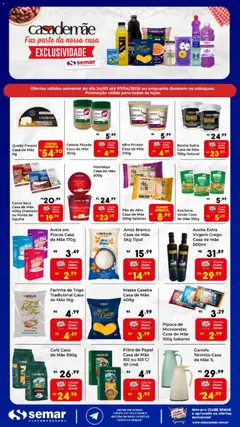 Semar Supermercado ofertas Especial Casa de Mãe - Pré-Visualização do folheto da loja Semar Supermercado, válido de 24.03.2026