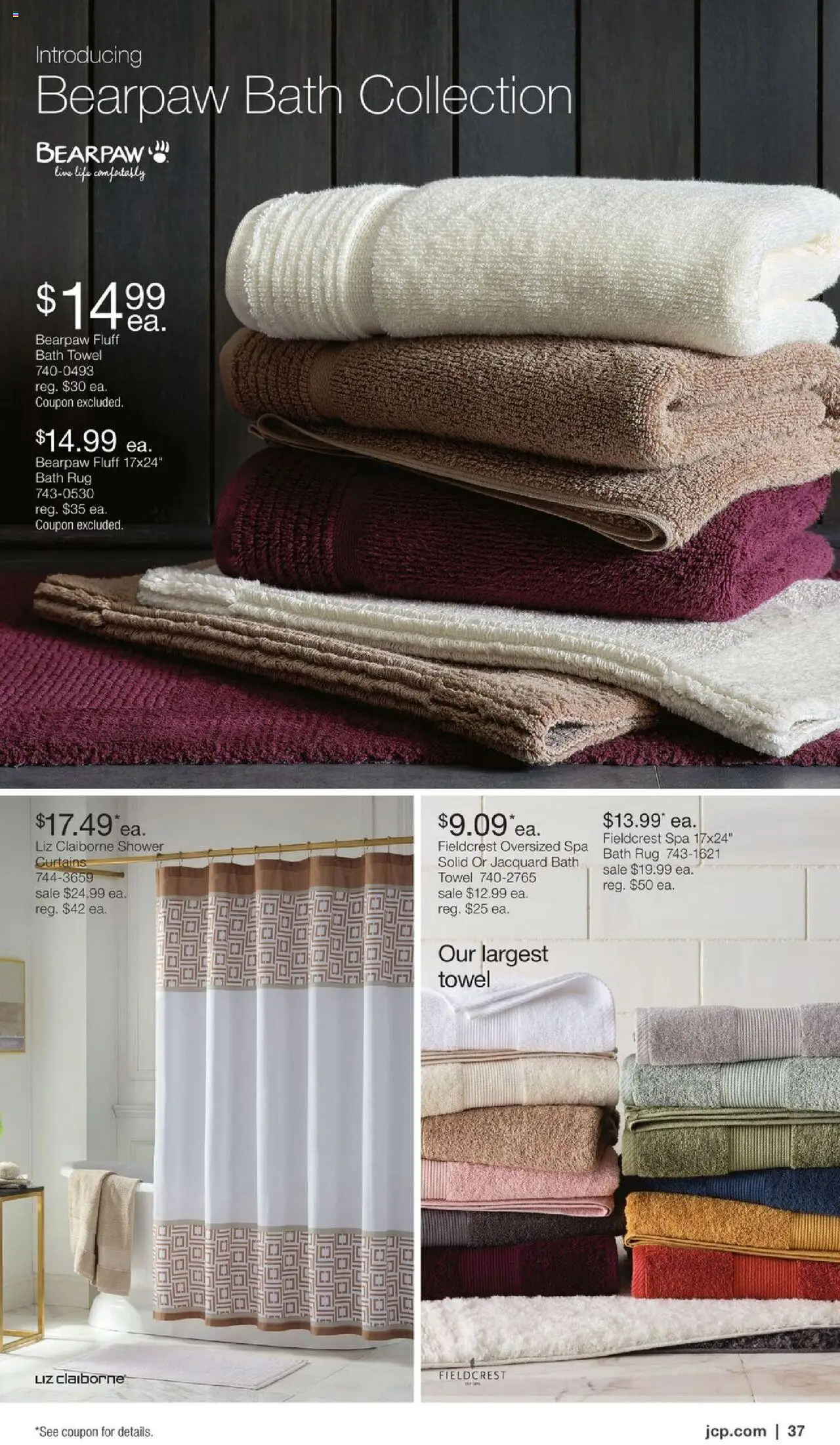 JCPenney Semi-Annual Home Sale - valid from 06.10.2025 | Page: 36 | Products: Bath, Shower