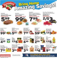 Preview of Hannaford weekly ads valid from 19.10.2025 | Page: 1