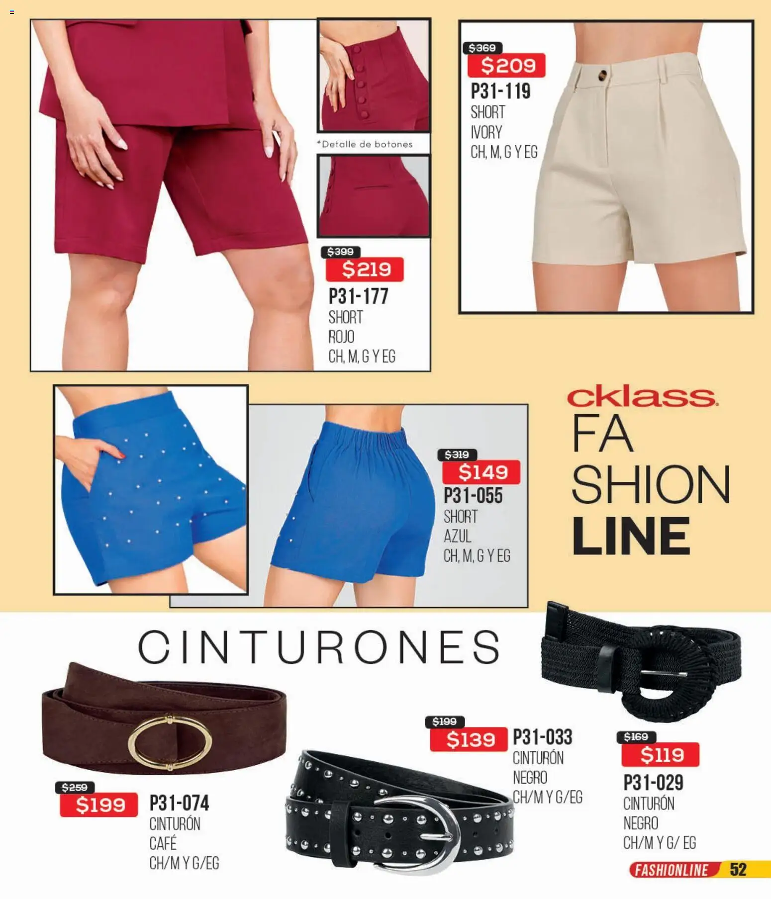 Nuevas ofertas de Cklass válidas en toda la República Mexicana desde el 10.02.2026. ¡Encuentra las mejores ofertas en Cklass catálogo Remate Digital Ropa! | Página: 53