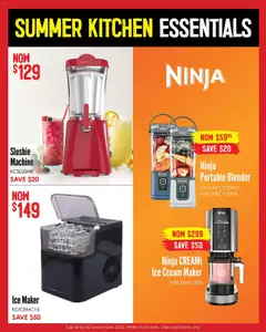 Preview of Barbeques Galore Black Friday - valid from 06.11.2025 | Page: 7 | Products: Cream, Ice cream, Blender, Portable