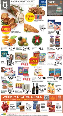 Preview of QFC weekly ads valid from 28.11.2025