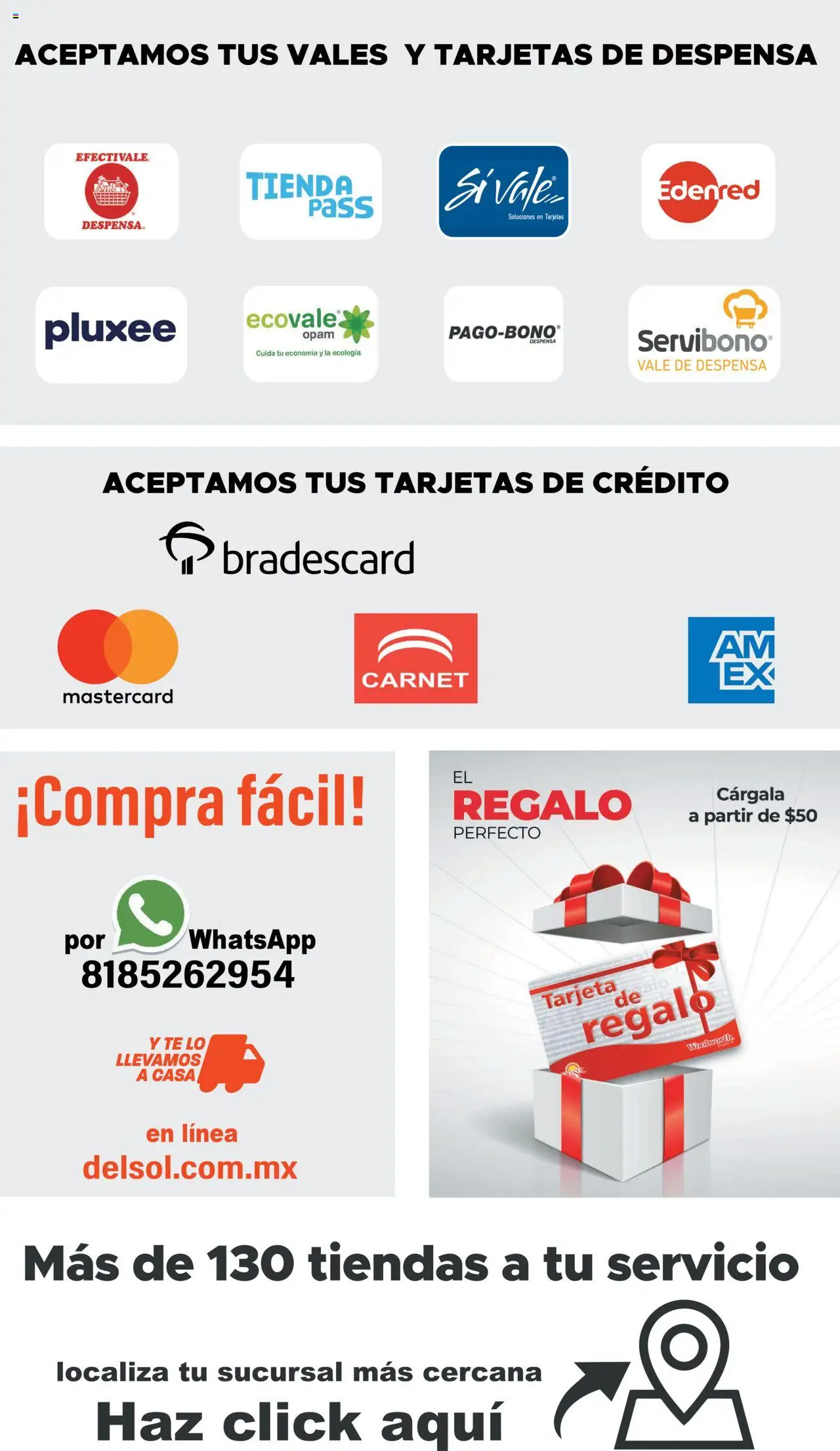 Nuevas ofertas de Del Sol y Woolworth válidas en toda la República Mexicana desde el 25.09.2025. ¡Encuentra las mejores ofertas en Del Sol y Woolworth - Catálogo Rompevientos Disney! | Página: 22 | Productos: Despensa, Té