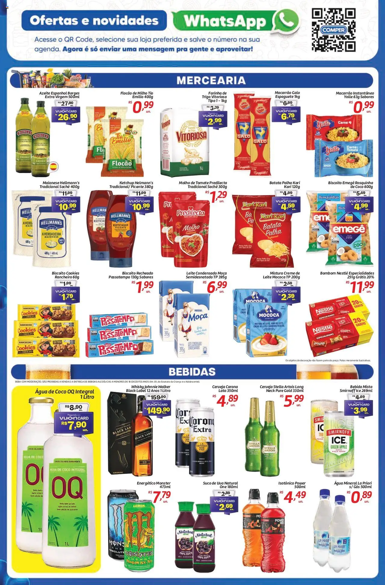 Comper Folheto - válido de 10.10.2025 | Página: 2 | Produtos: Espaguete, Maiô, Chocolate, Creme
