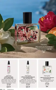 Preview of LYRD Coastal Lotus Eau de Parfum, Sparkling mandarin, island gardenia and lotus flower. 50 ml 869-906 from shop Avon valid from 18.12.2025 | Page: 106