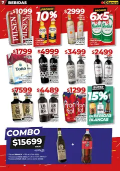 Diarco ofertas │ válido desde el 15.09.2025 | Página: 7 | Productos: Fernet, Gaseosa, Vino, Cerveza