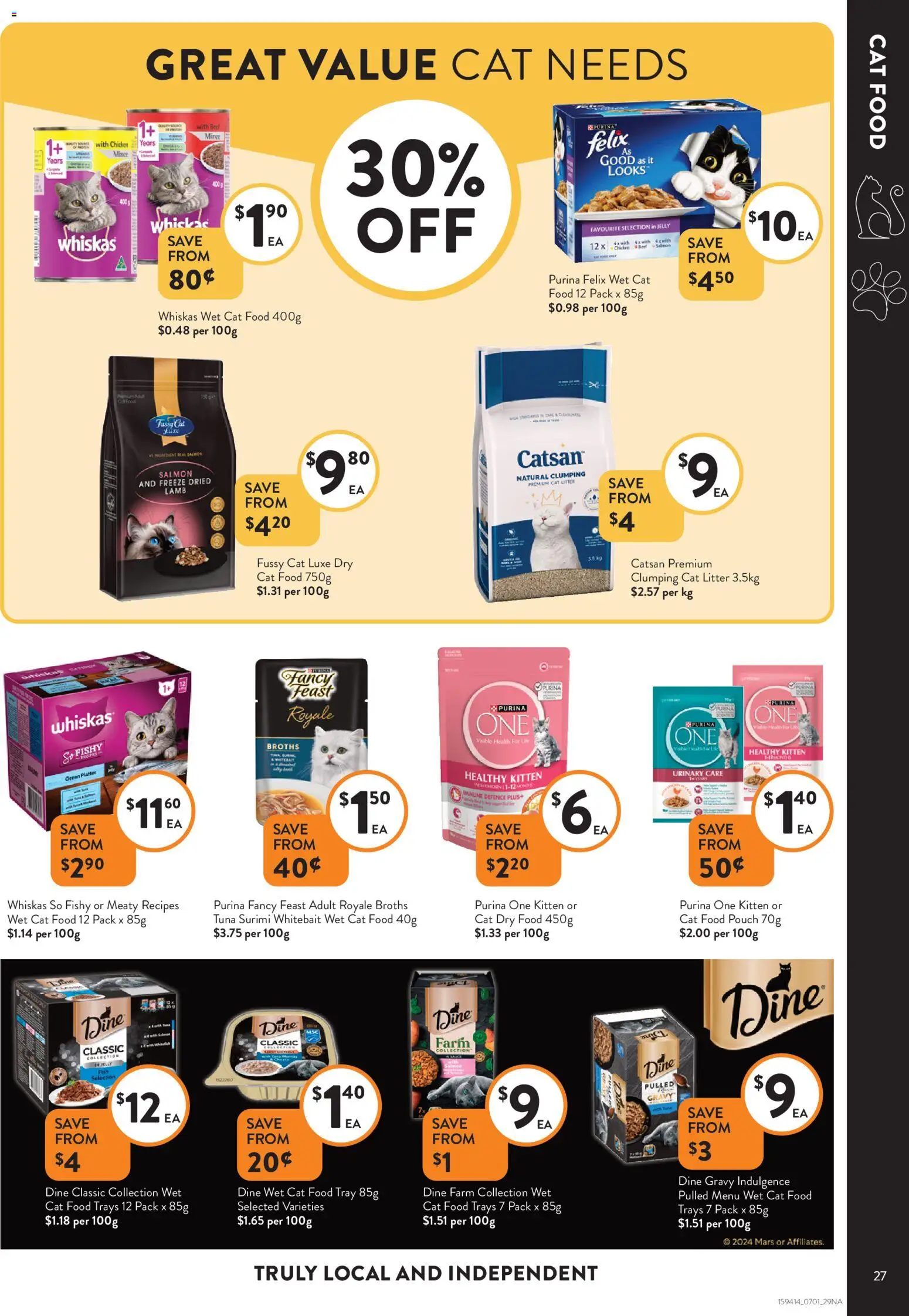 Foodworks catalogue - valid from 07.01.2026 | Page: 27 | Products: Chicken, Beef, Salmon, Tuna