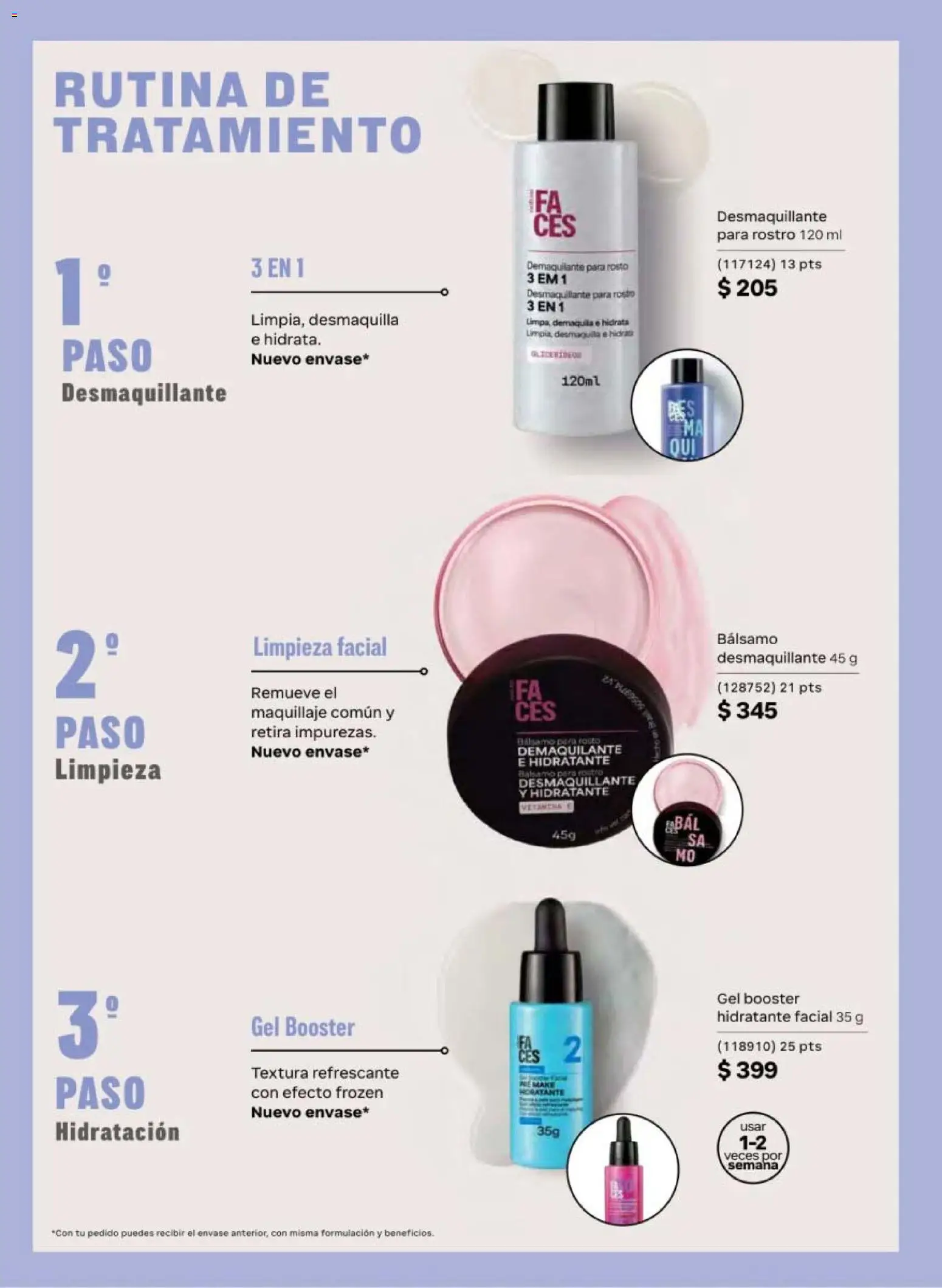 Nuevas ofertas de Natura válidas en toda la República Mexicana desde el 24.04.2026. ¡Encuentra las mejores ofertas en Natura campaña 7 2026! | Página: 95 | Productos: Desmaquillante, Bálsamo, Maquillaje