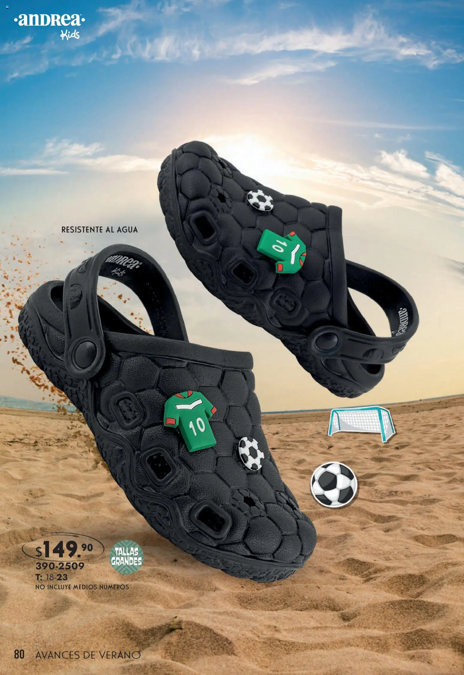 Nuevas ofertas de Andrea válidas en toda la República Mexicana desde el 22.03.2026. ¡Encuentra las mejores ofertas en Andrea catálogo Avances de Verano! | Página: 80 | Productos: Agua