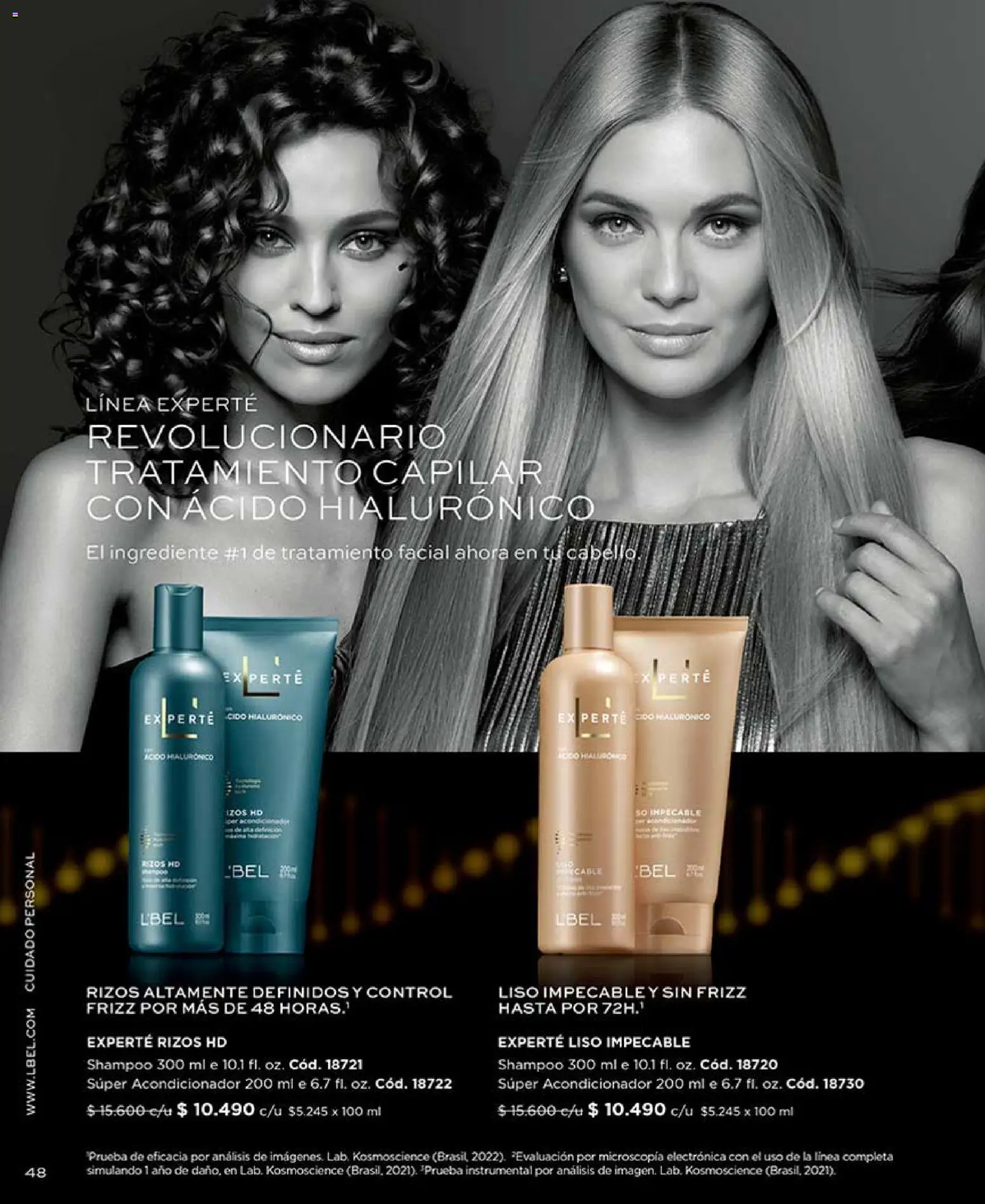 L'Bel Campaña 8 │ válido desde el 29.04.2026 | Página: 50 | Productos: Acondicionador, Shampoo