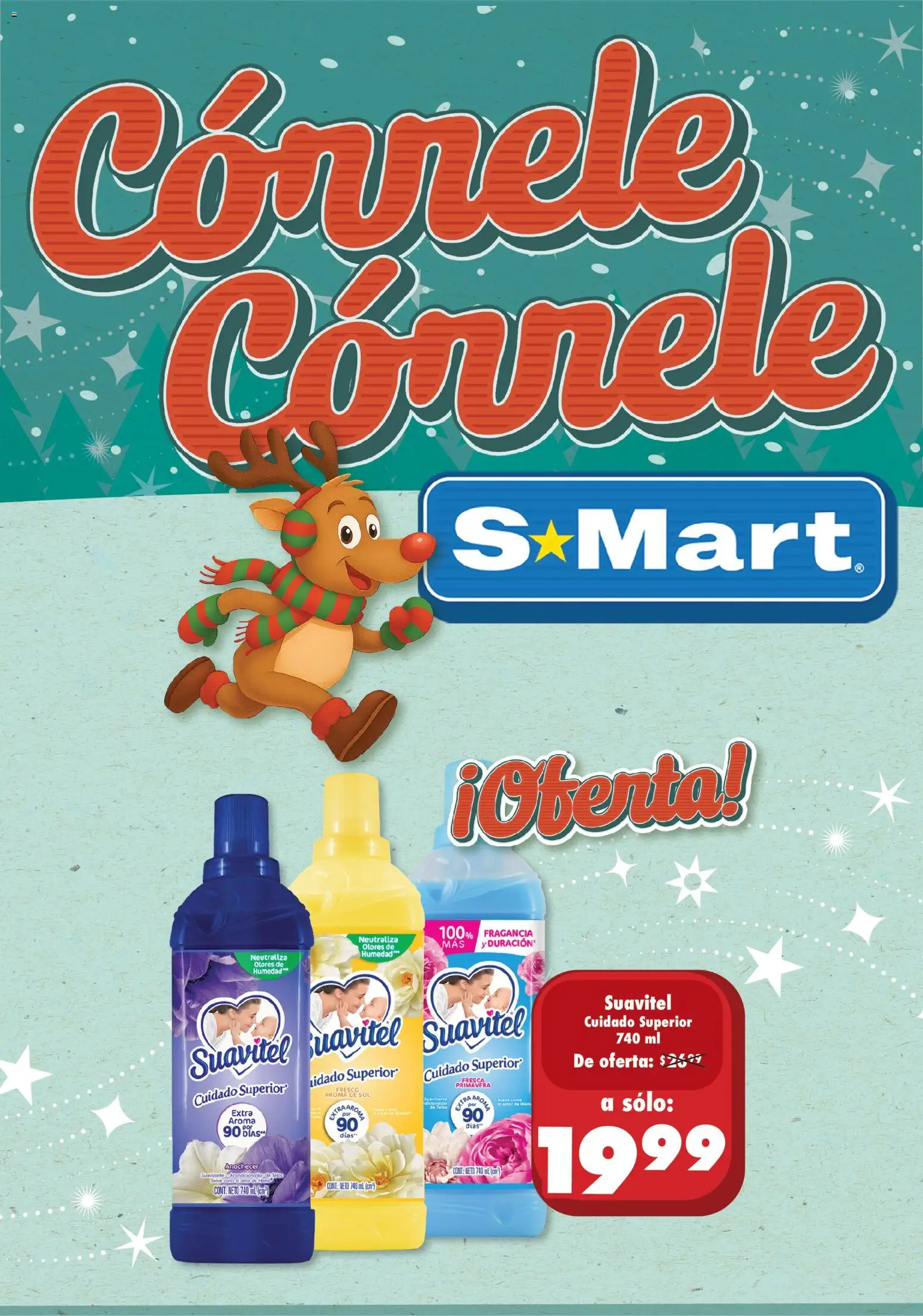 Nuevas ofertas de S-Mart válidas en toda la República Mexicana desde el 25.11.2025. ¡Encuentra las mejores ofertas en S-Mart folleto Ofertas de Feria Matamoros! | Página: 2 | Productos: Cama, Fragancia, Acondicionador