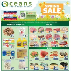 Preview of Oceans weekly flyer - Brampton from shop Oceans valid from 24.04.2026