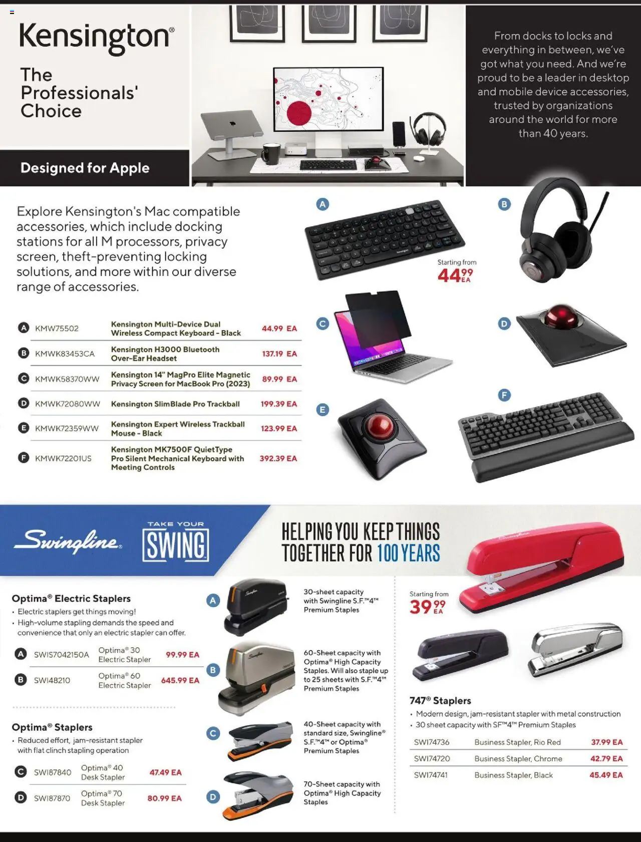 Staples flyer valid from 03.10.2025 | Page: 21 | Products: Mouse, Keyboard