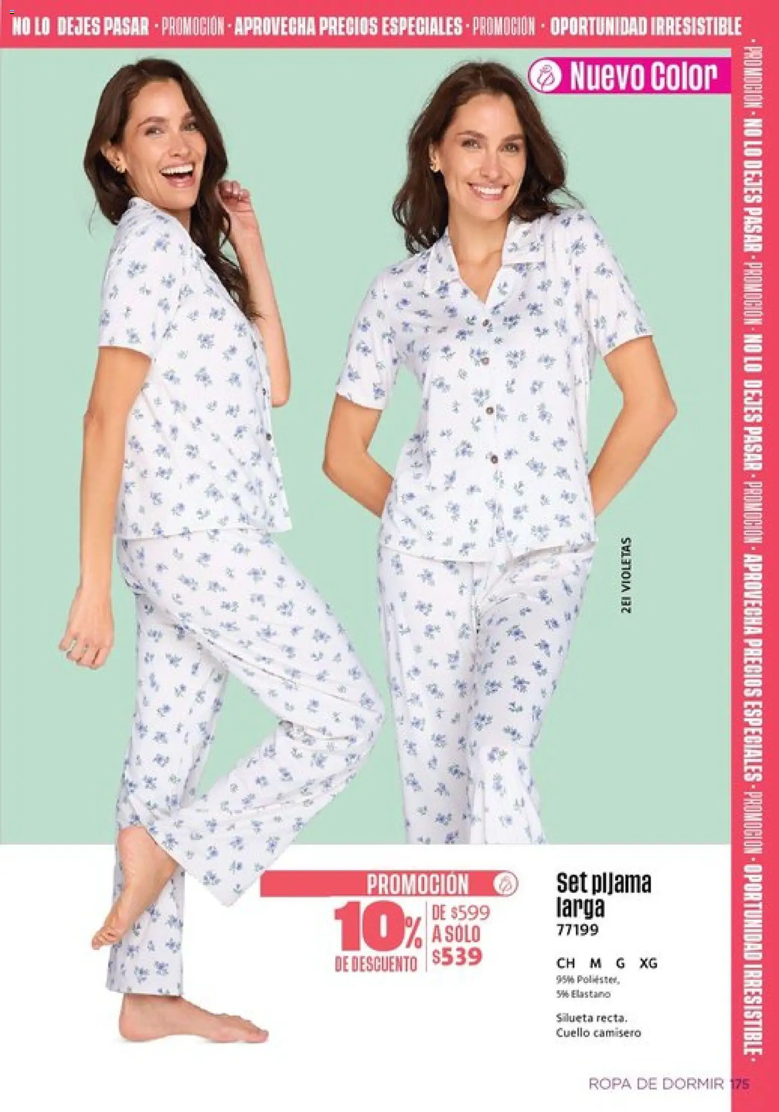 Nuevas ofertas de Ilusión válidas en toda la República Mexicana desde el 01.03.2026. ¡Encuentra las mejores ofertas en Ilusión catálogo Primavera! | Página: 177 | Productos: Pijama, Ropa
