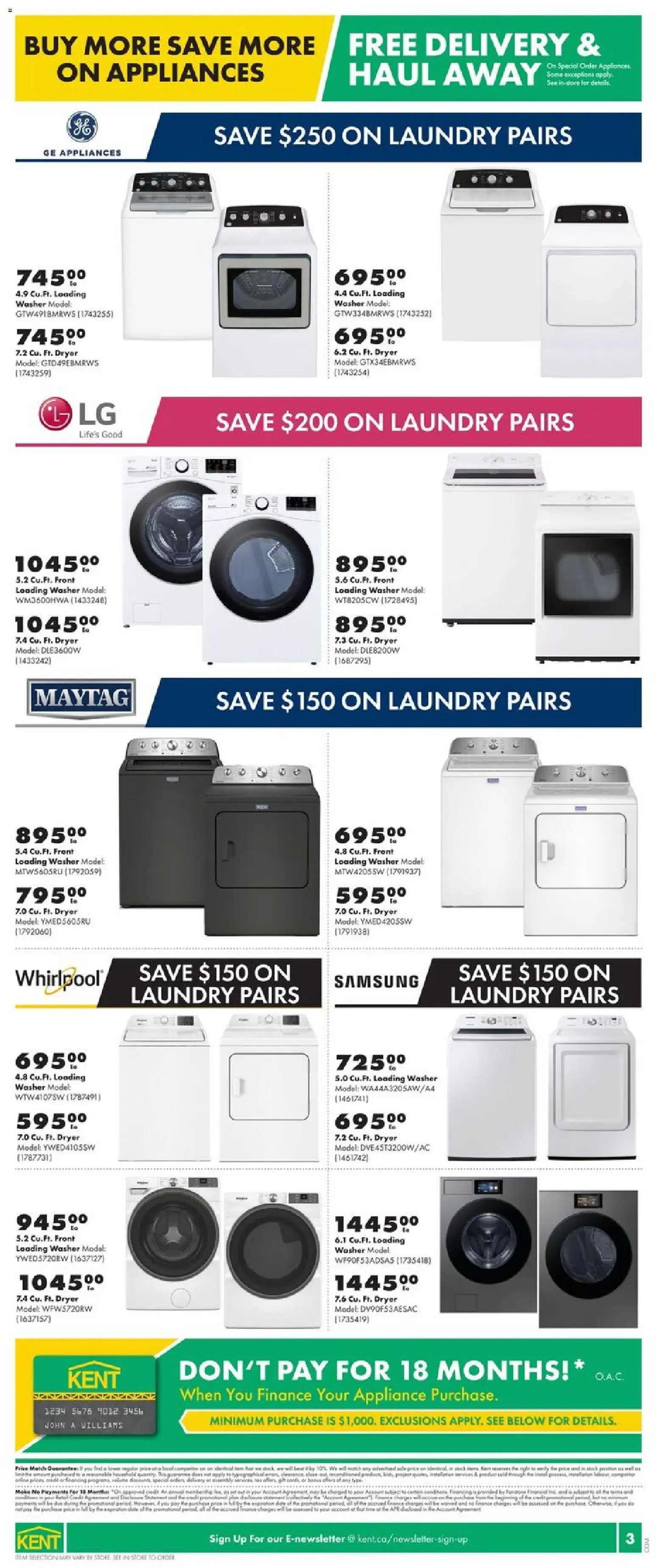 Kent flyer valid from 25.12.2025 | Page: 3 | Products: Dryer