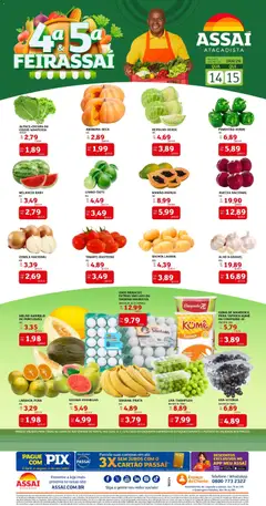 Encarte Assaí Atacadista - RN - Pré-Visualização do folheto da loja Assaí Atacadista, válido de 14.01.2026