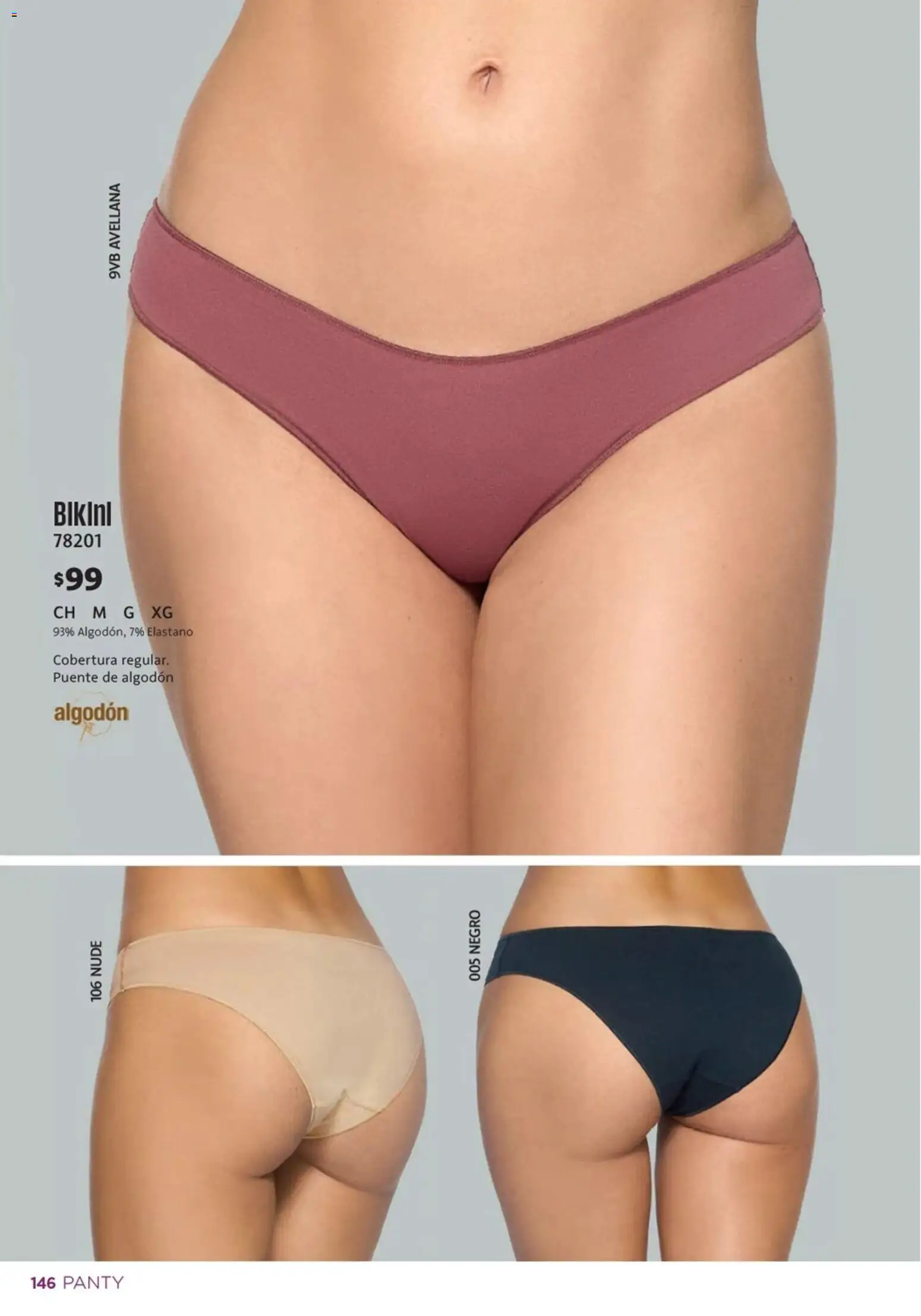 Nuevas ofertas de Ilusión válidas en toda la República Mexicana desde el 01.03.2026. ¡Encuentra las mejores ofertas en Ilusión catálogo Primavera! | Página: 148 | Productos: Algodón, Bikini