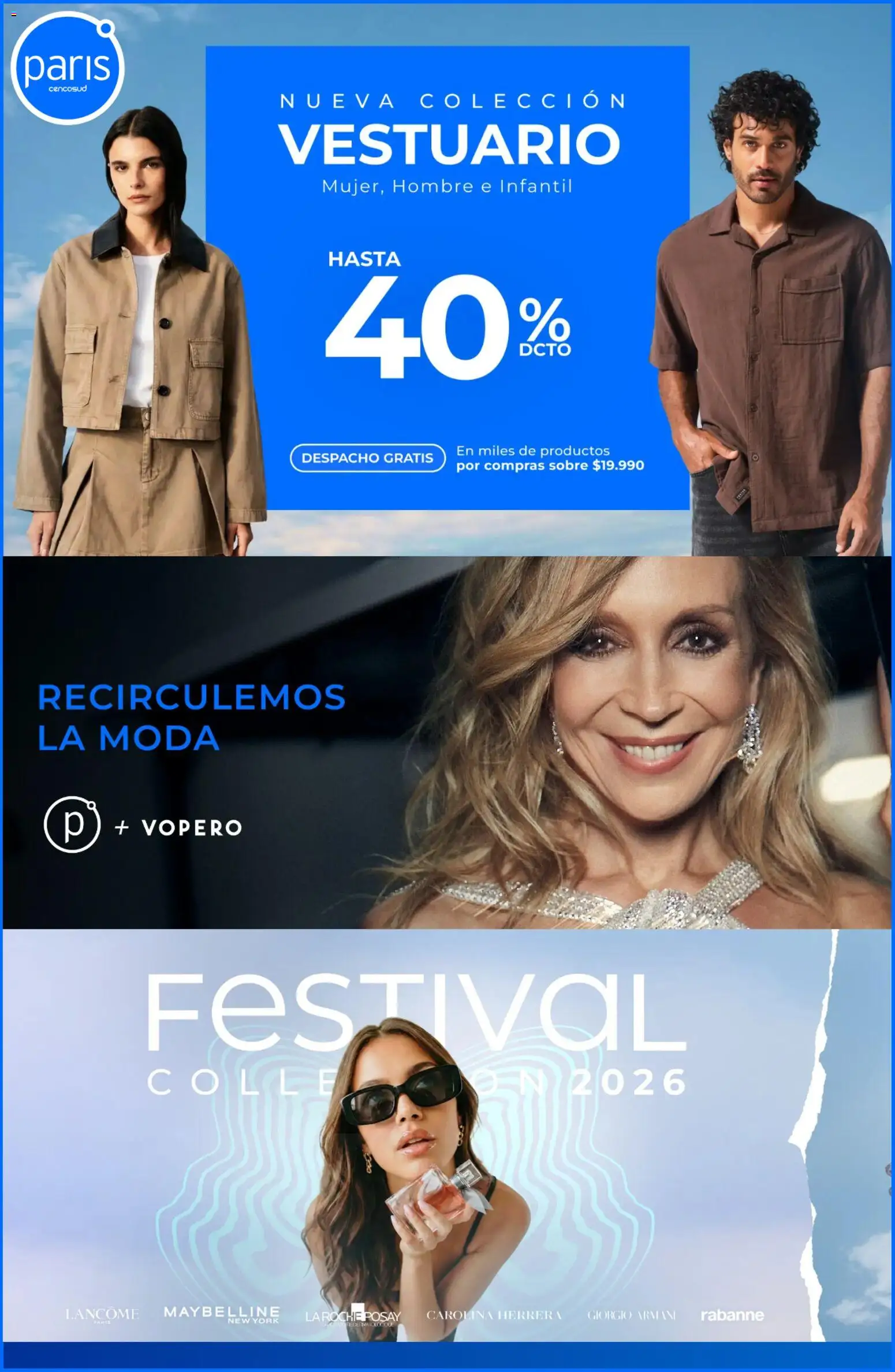 Paris ofertas  │ válido desde el 24.02.2026 | Página: 1 | Productos: Sobre