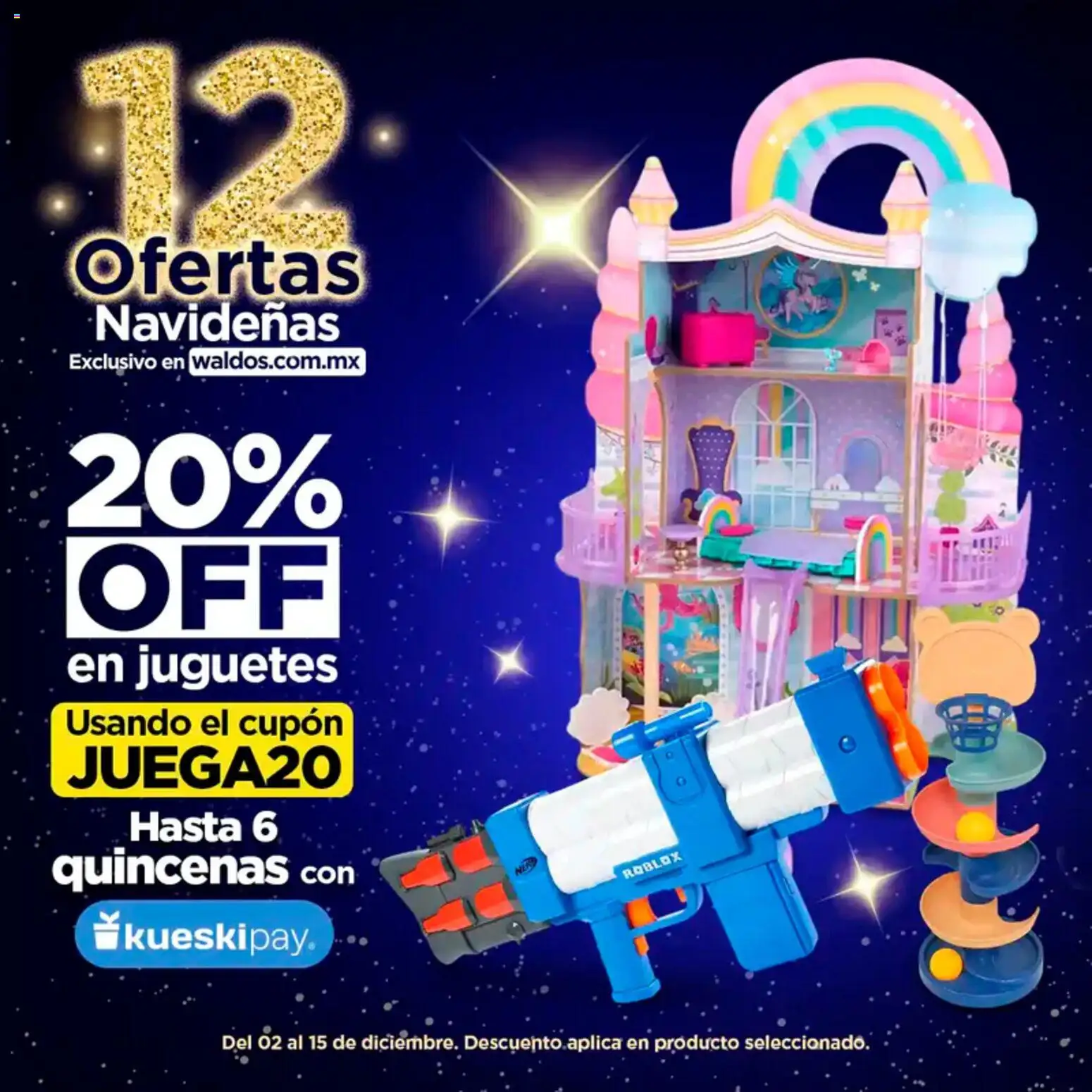 Nuevas ofertas de Waldo's válidas en toda la República Mexicana desde el 02.12.2025. ¡Encuentra las mejores ofertas en Waldo's catálogo! | Página: 2