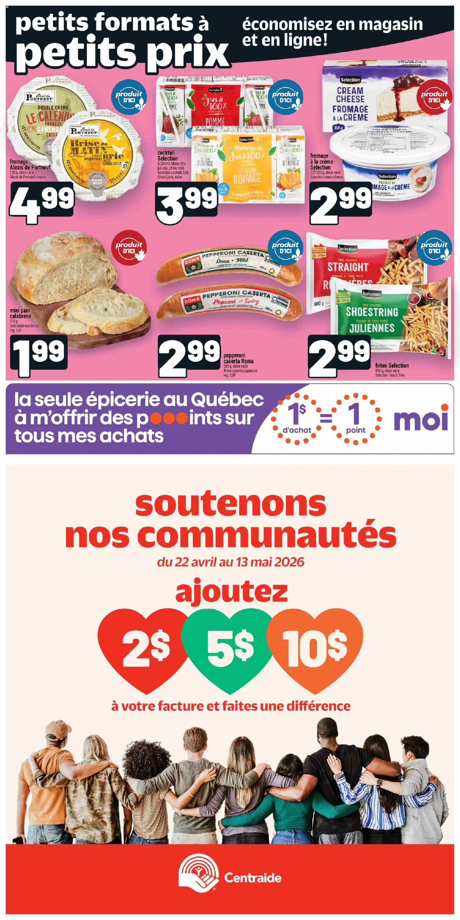 Metro flyer valid from 23.04.2026 | Page: 4 | Products: Cream, Potatoes, Cheese, Bread
