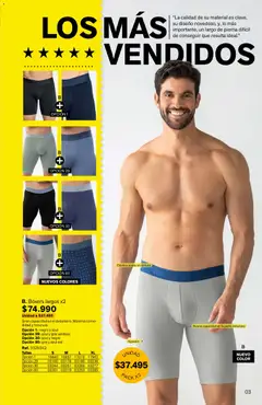 Leonisa catálogo C05/2026 -  Vista previa de la revista de la tienda Leonisa valido desde el 16.03.2026 | Página: 3 | Productos: Algodón, Boxers