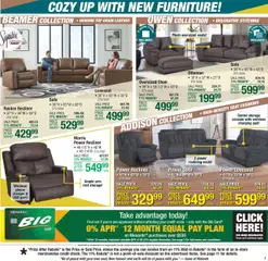 Menards Weekly Ad - valid from 04.09.2025 | Page: 4 | Products: Ottoman, Loveseat, Phone, Charger