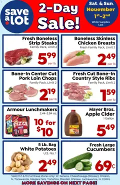 Preview of Save a Lot weekly ads valid from 01.11.2025