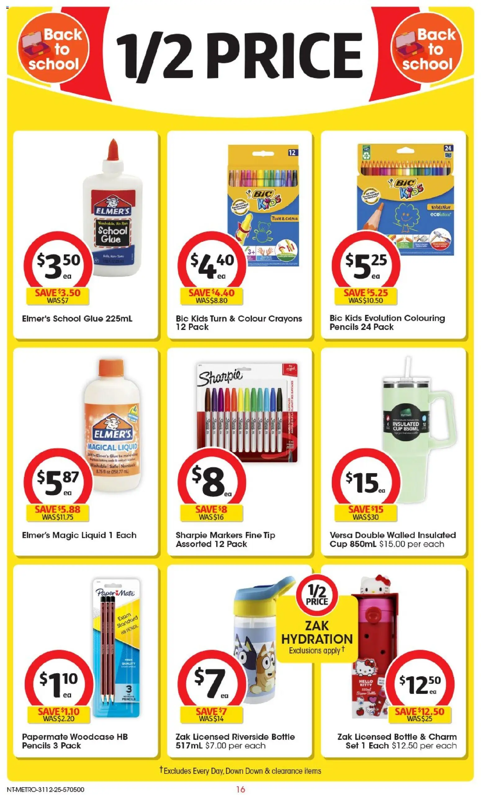 Coles catalogue - valid from 31.12.2025 | Page: 17 | Products: Glue, Safe, Pencil