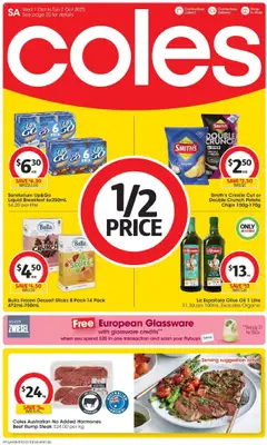 Preview of Coles Catalogue SA - valid from 01.10.2025