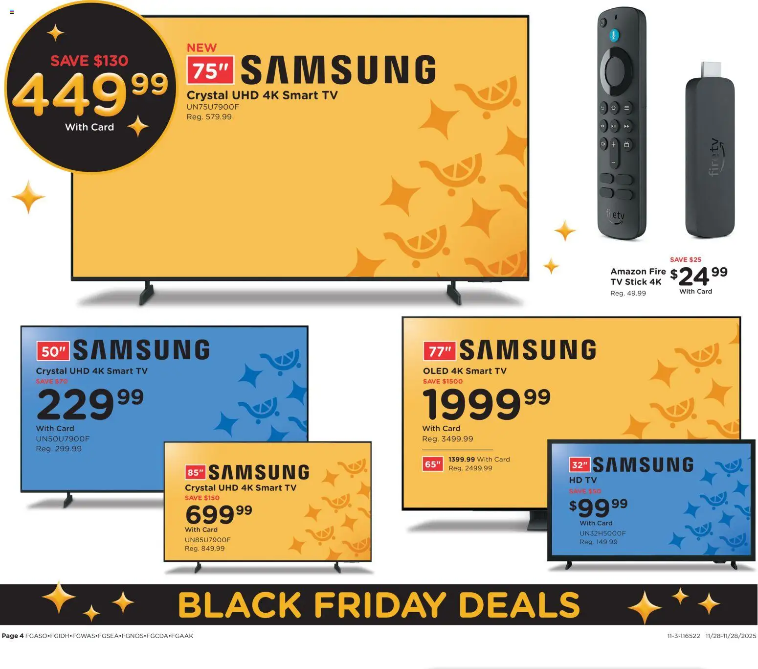 Fred Meyer Home & Apparel - valid from 28.11.2025 | Page: 5 | Products: Tv