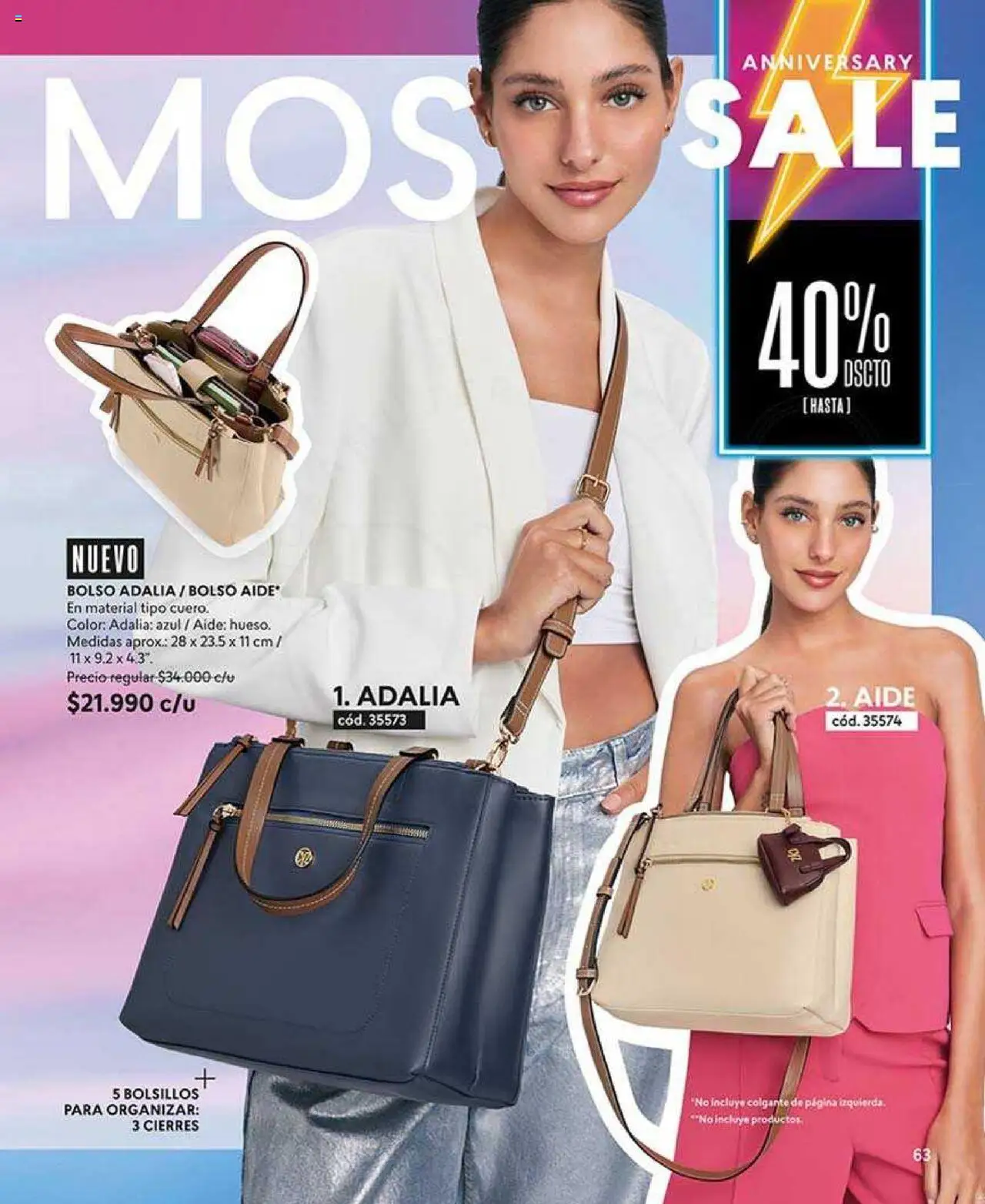 Catálogo CyZone Campaña 10 │ válido desde el 02.06.2025 | Página: 63 | Productos: Bolso