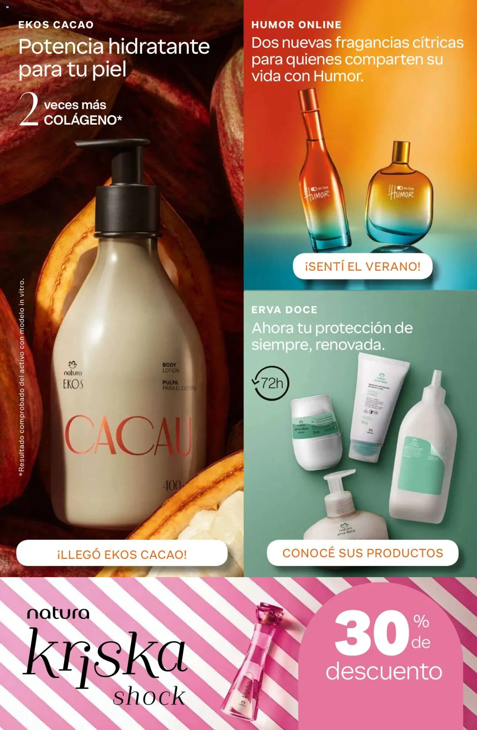 Catálogo Natura Ciclo 3 │ válido desde el 09.02.2026 | Página: 3 | Productos: Body, Cacao
