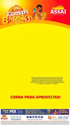Assaí Atacadista ofertas - TO - Pré-Visualização do folheto da loja Assaí Atacadista, válido de 31.03.2026