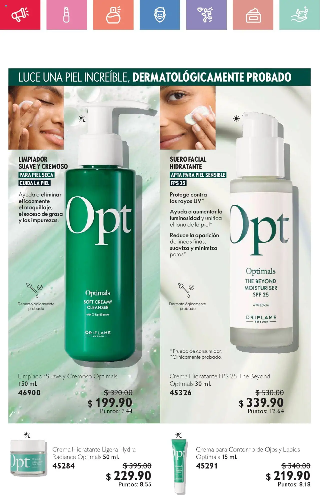 Nuevas ofertas de Oriflame válidas en toda la República Mexicana desde el 02.08.2025. ¡Encuentra las mejores ofertas en Oriflame - Campaña 11 2025! | Página: 52 | Productos: Contorno de ojos, Contorno, Uva, Limpiador