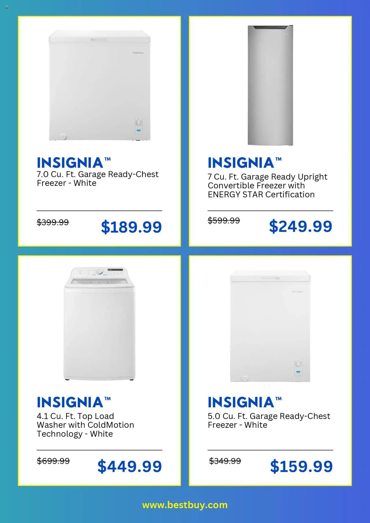 Best Buy Weekly Ad - valid from 28.08.2025 | Page: 2 | Products: Washer, Freezer