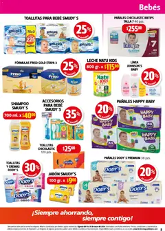 Vista previa de Farmacia Guadalajara catálogo, nuevo folleto de la tienda, válido en México a partir del 15.03.2026 | Página: 5 | Productos: Avena, Crema, Leche, Pañales