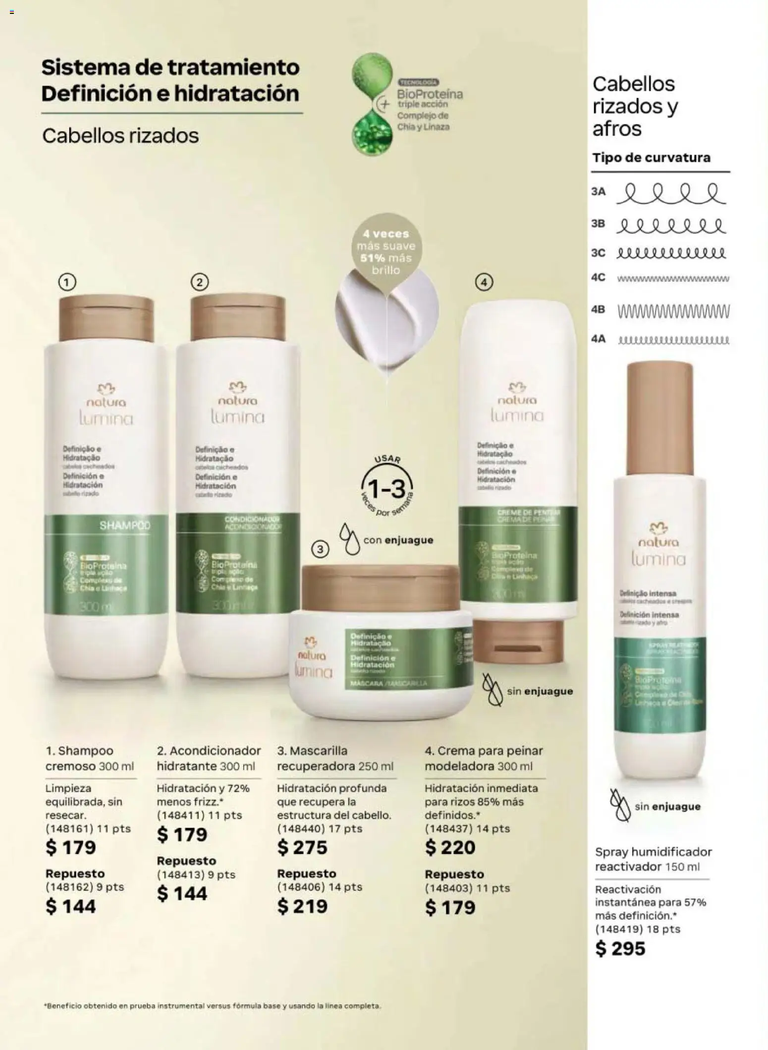 Nuevas ofertas de Natura válidas en toda la República Mexicana desde el 13.03.2026. ¡Encuentra las mejores ofertas en Natura campaña 5 2026! | Página: 134 | Productos: Crema, Máscara, Humidificador, Mascarilla