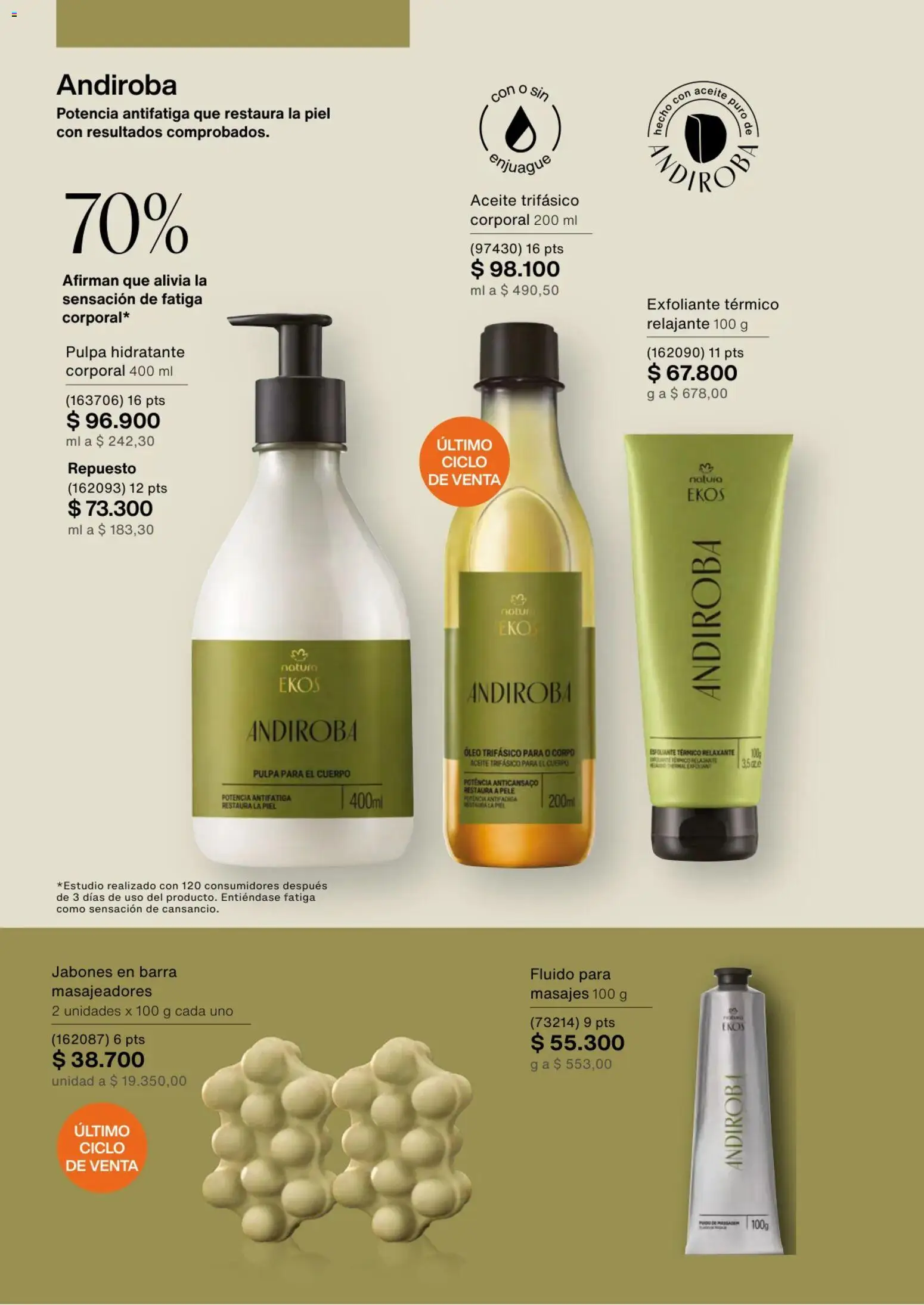 Natura revista - valida desde el 01.03.2026 | Página: 106 | Productos: Aceite