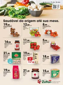 Zaffari ofertas Abril - SP - Pré-Visualização do folheto da loja Zaffari, válido de 07.04.2026 | Página: 16 | Produtos: Linhaça, Molho de tomate, Cogumelo, Pão