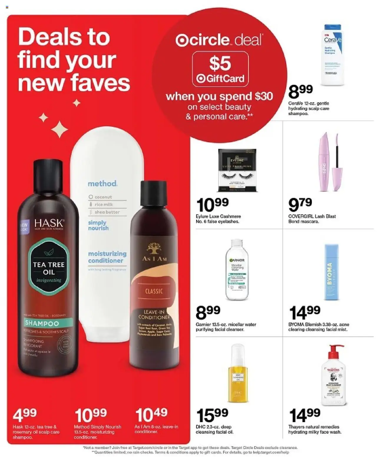Target Weekly Ad - valid from 03.08.2025 | Page: 3 | Products: Fragrance, Conditioner, Butter, Water