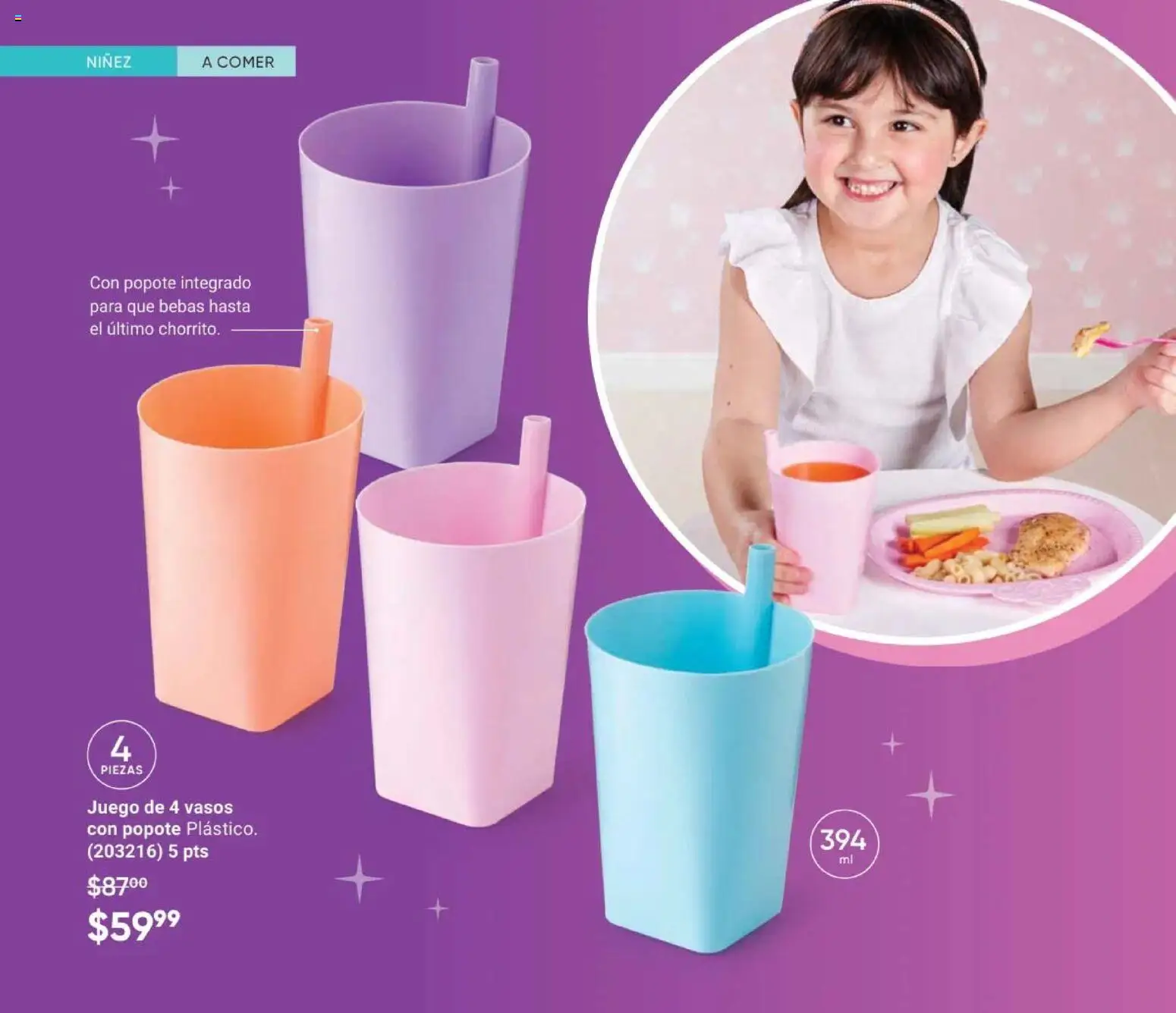 Nuevas ofertas de AVON válidas en toda la República Mexicana desde el 28.11.2025. ¡Encuentra las mejores ofertas en AVON Casa & Estilo 18 2025! | Página: 180 | Productos: Juego, Vasos