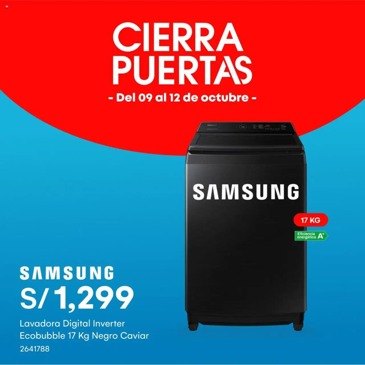 Catálogo Oechsle válido desde 09.10.2025 | Página: 3 | Productos: Lavadora